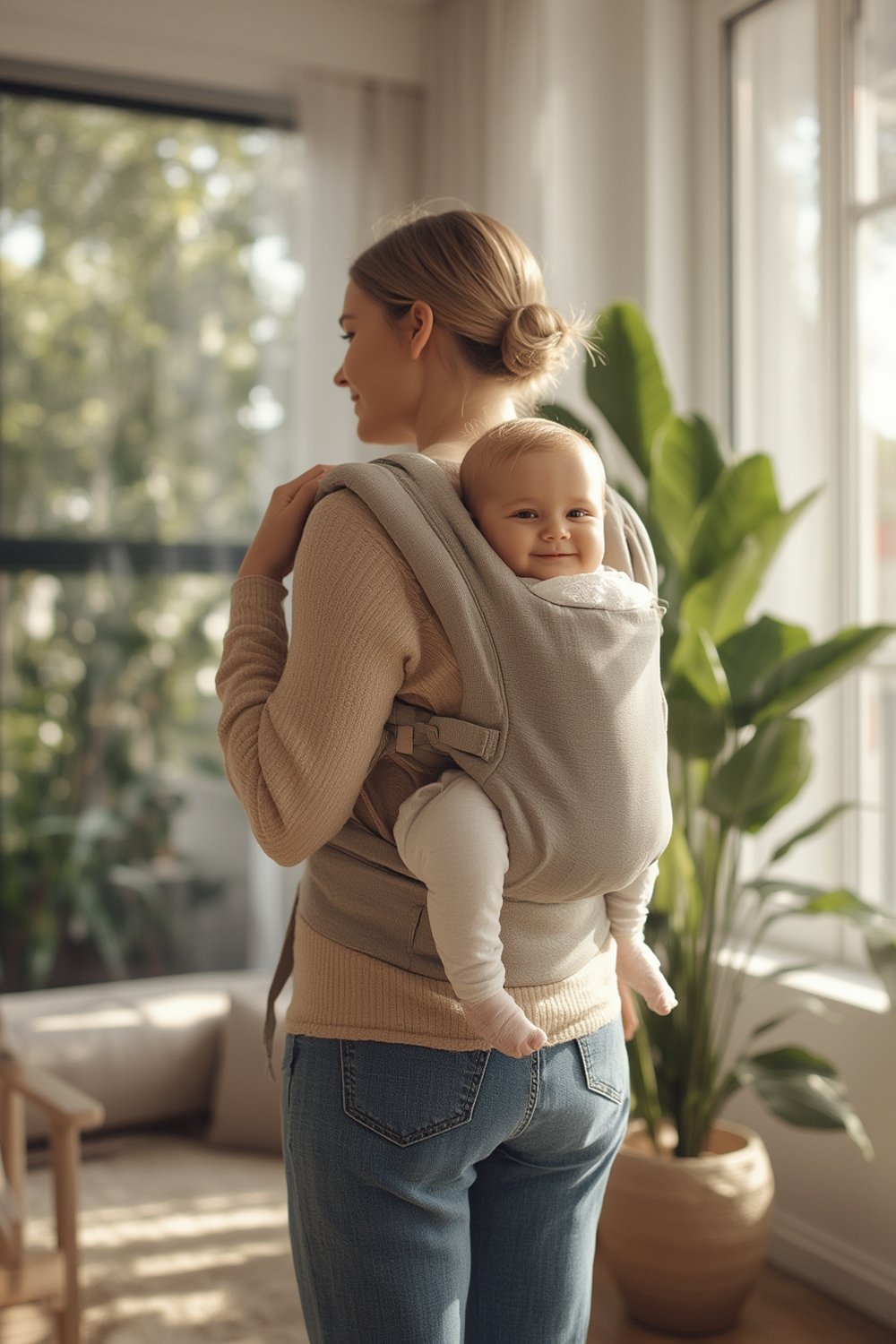 baby carrier ergonomic - Illustration 1
