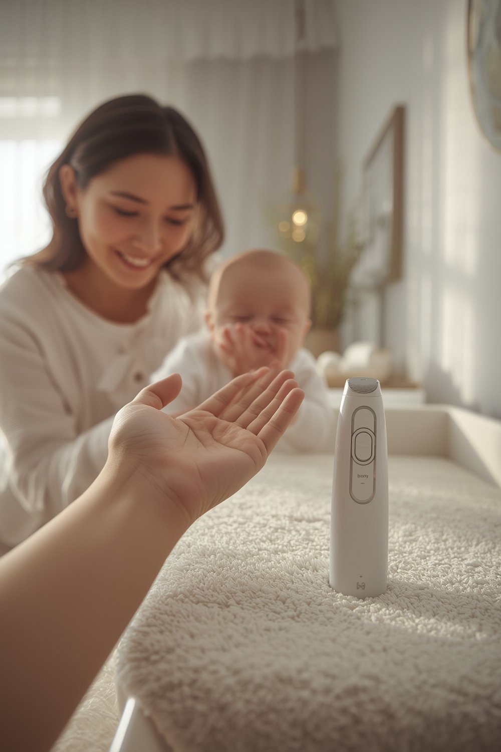 baby nail trimmer electric - Illustration 1