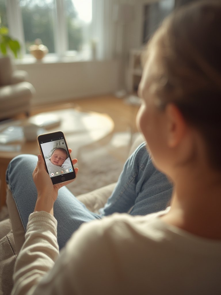 baby camera monitor - Illustration 3