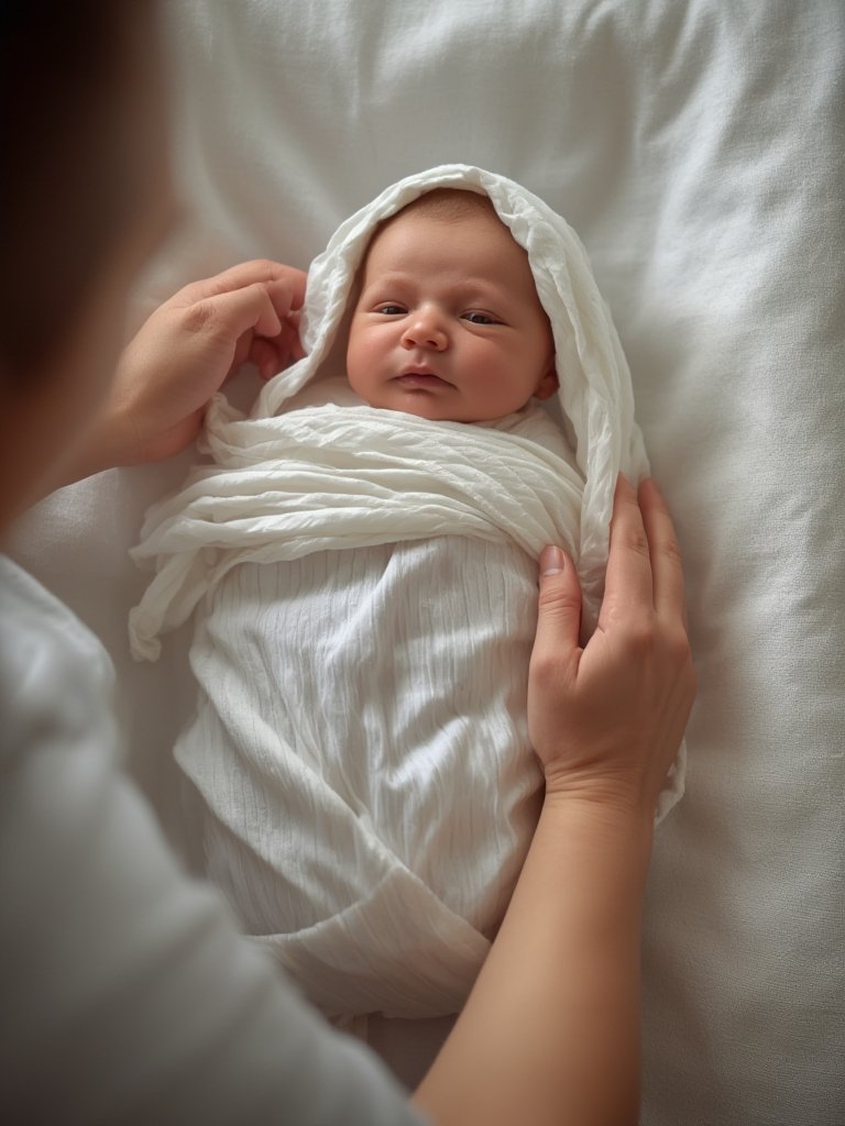 baby swaddle blanket - Illustration 2