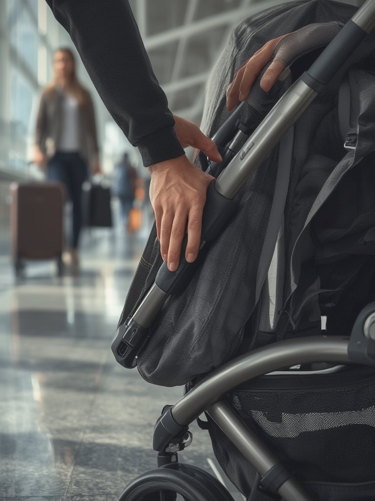 baby travel stroller - Illustration 2