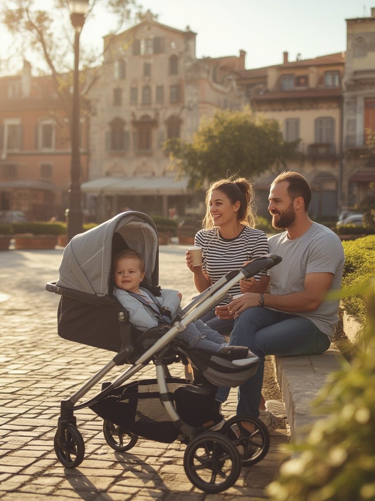 baby travel stroller - Illustration 3