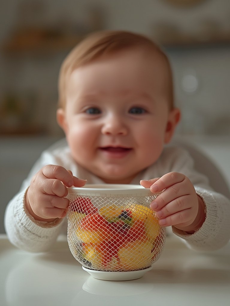 fresh food feeder for baby fruit and veggies