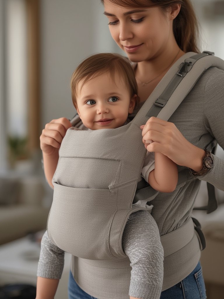 Baby Carrier: 10 Ultimate Secrets For The Best 2026 Solution 2 infantino carrier being adjusted for a comfortable fit