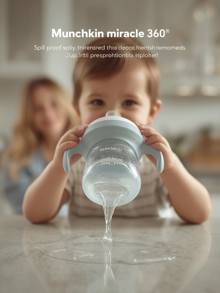 sippy cups miracle 360 spill proof no spill design