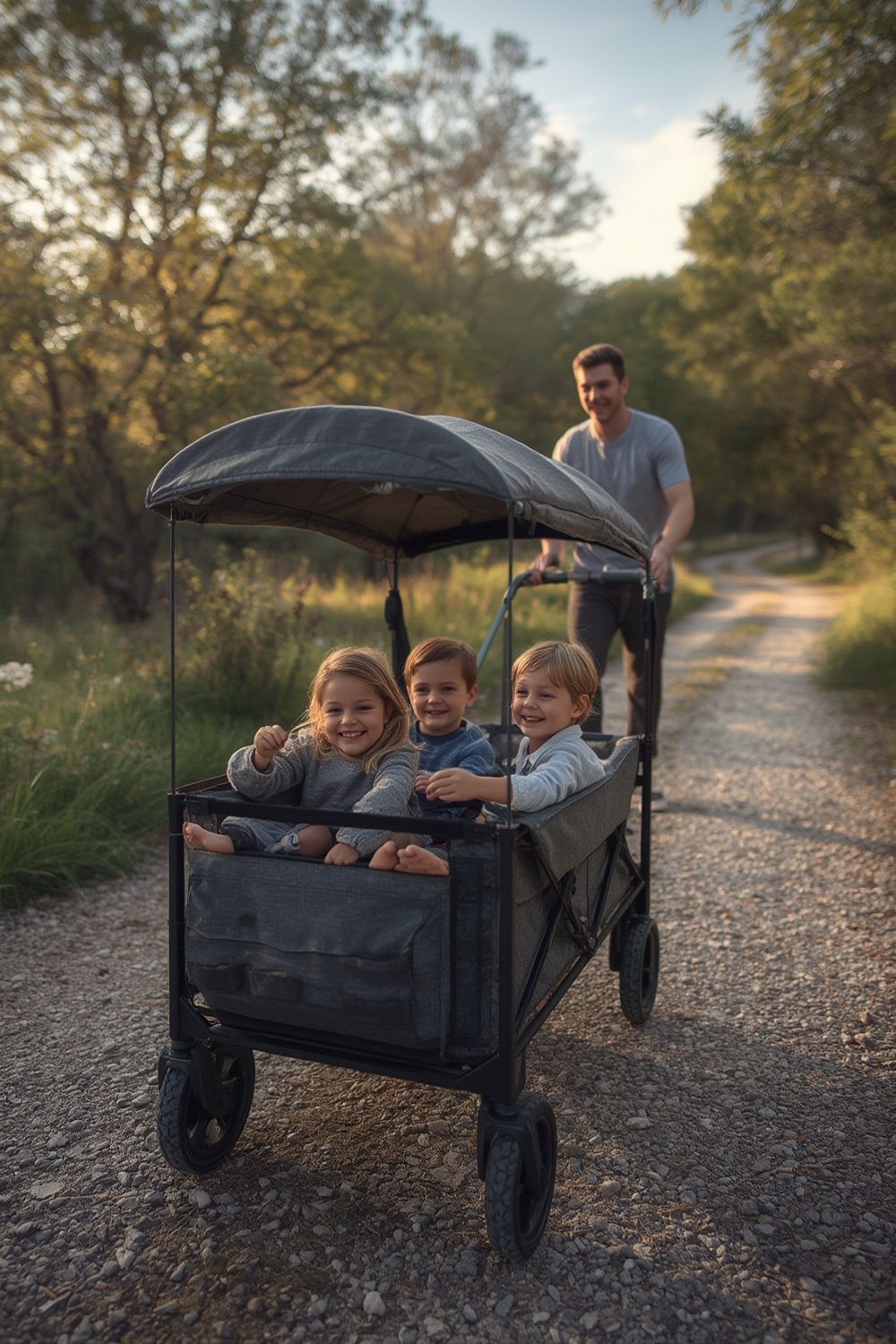 stroller wagon in outdoor use - Jeep Sport All-Terrain