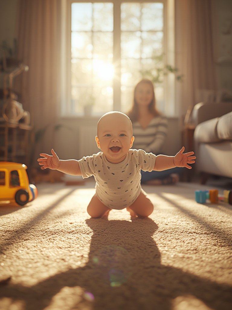 when do babies start crawling - Illustration 3