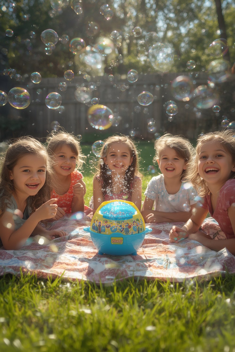 Bluey Bubbles bubble machine for toddlers – Product Outdoor Playtime
