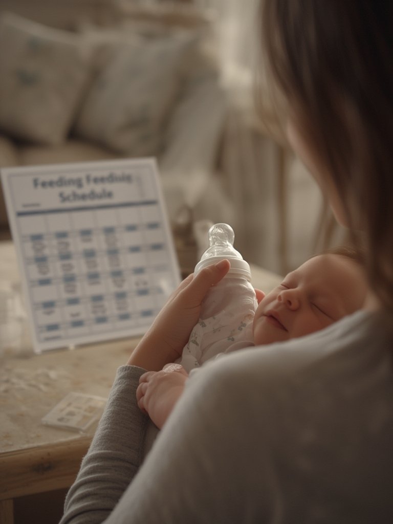 Formula feeding schedule - Illustration 3