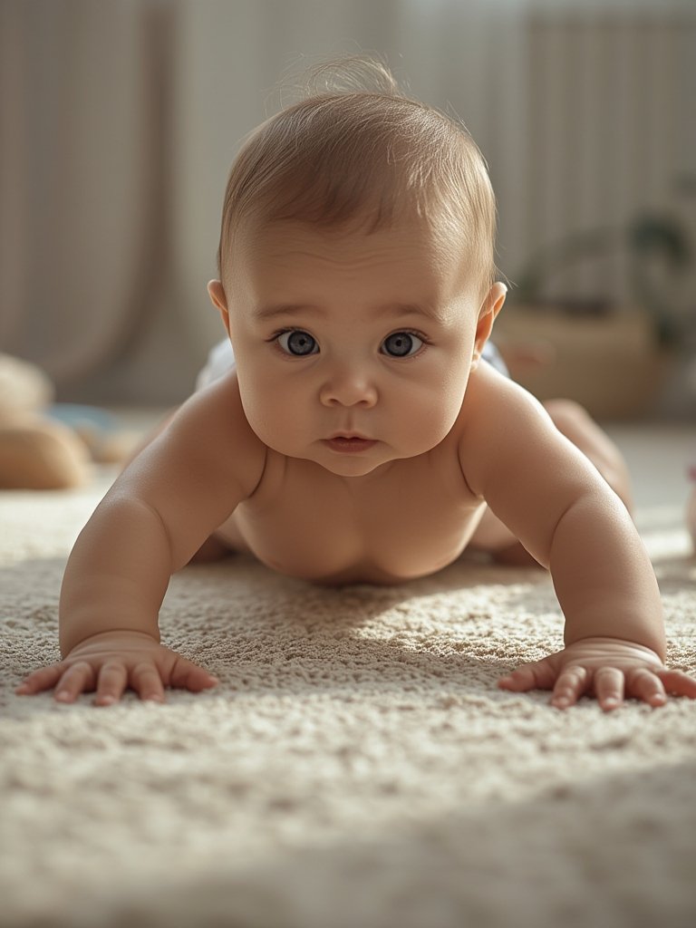 When do babies crawl