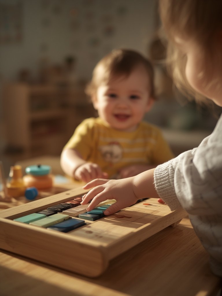 Musical Toy: 7 Ultimate Secrets For Amazing Play In 2026 2 baby piano - toddler playing Magic Touch Piano musical toy