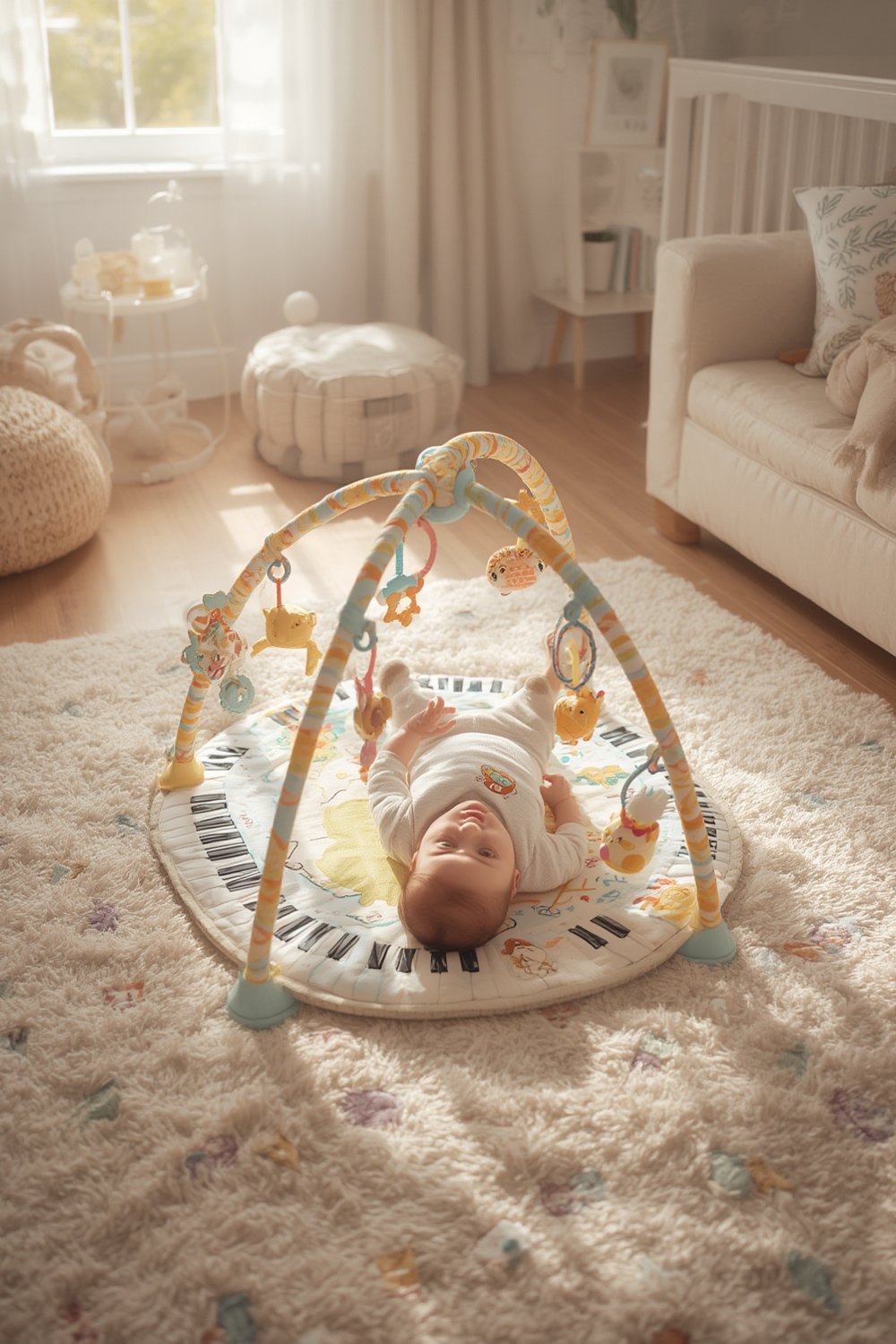 baby playmat sensory development
