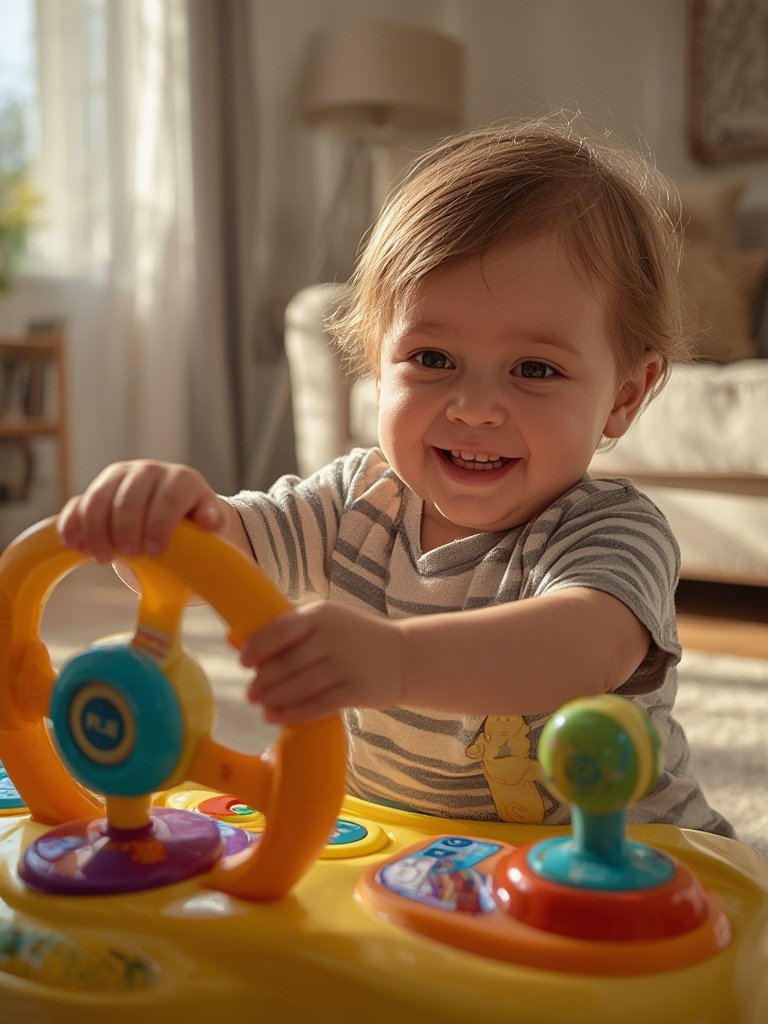 Toddler Driver: 5 Ultimate Secrets For Amazing Play With VTech Turn And Learn Driver 2026 2 baby steering with VTech Turn and Learn Driver