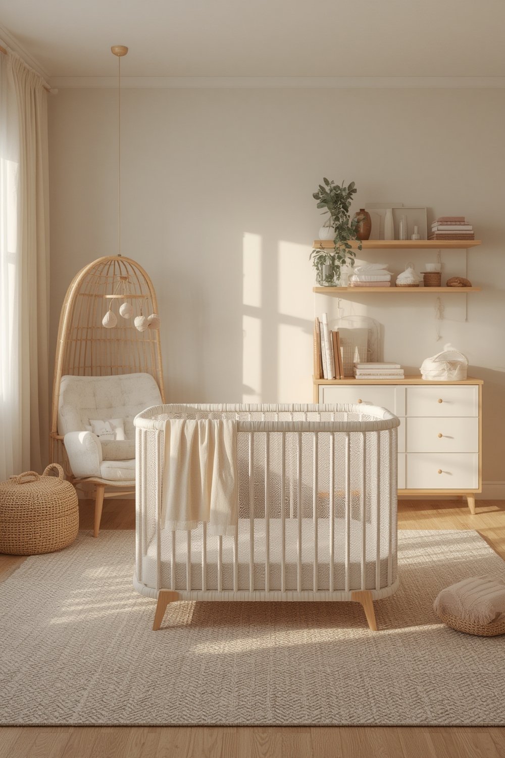 nursery playard in modern nursery environment