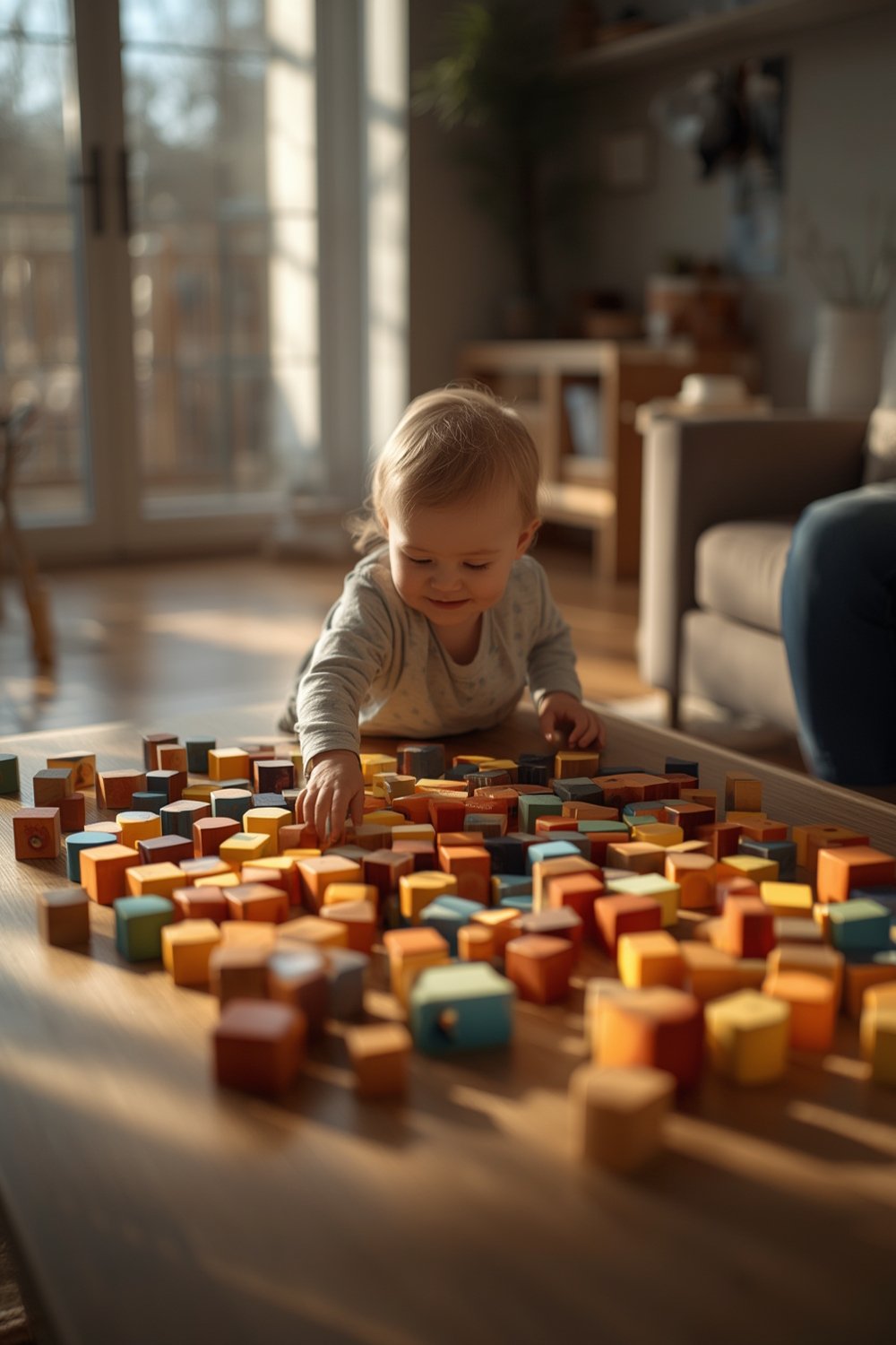 Wooden Blocks: 10 Ultimate Steps For Amazing Play In 2026 1 wooden blocks Melissa and Doug set colorful preschool toys in use on carpet
