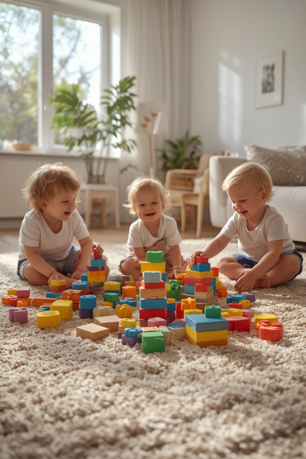 wooden blocks set - colorful educational blocks by Melissa Doug