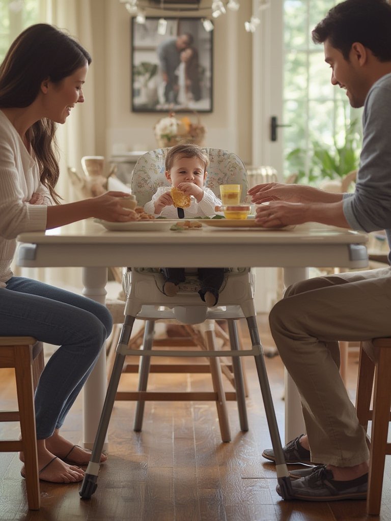 convertible highchair parts and stages - eat and grow
