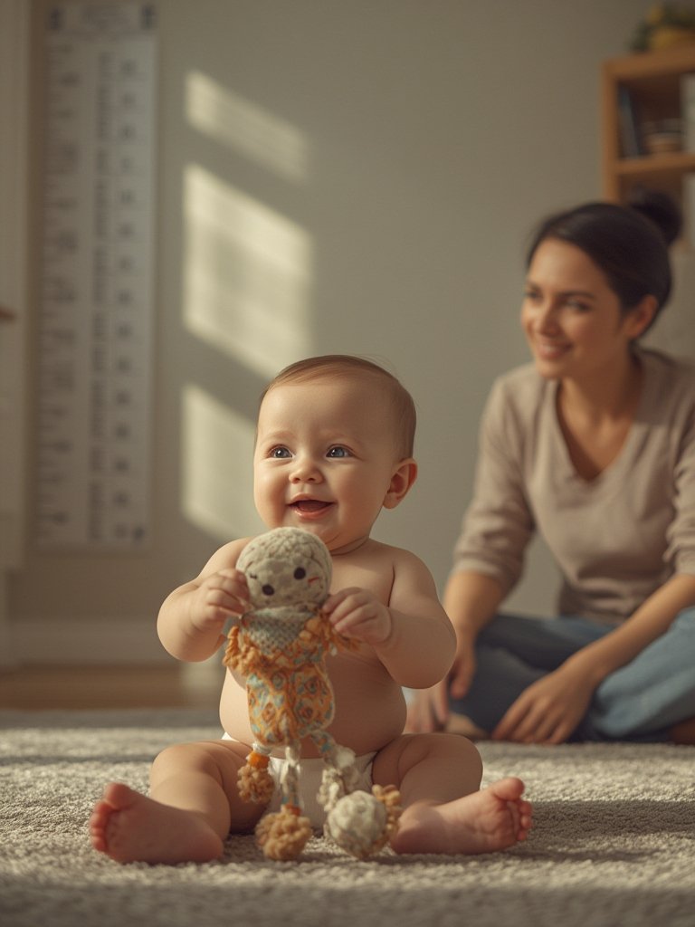 Average baby weight by month - Illustration 3