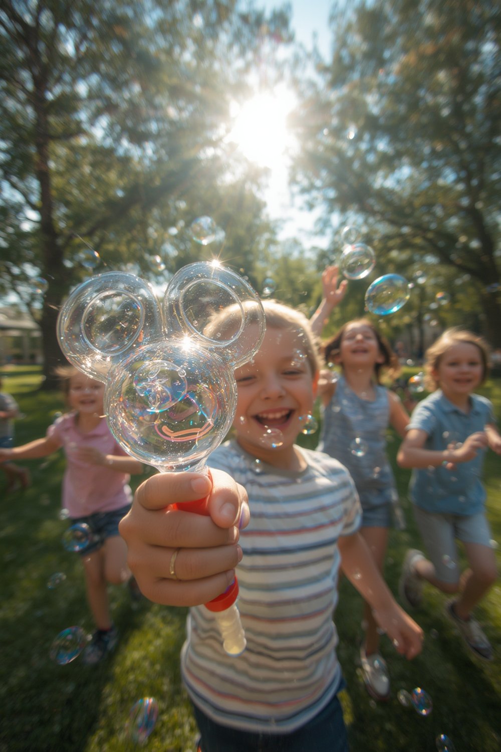 Mickey Bubbles: 7 Ultimate Steps For Amazing Fun In 2026 1 Mickey bubbles wand creating bubbles outdoor play