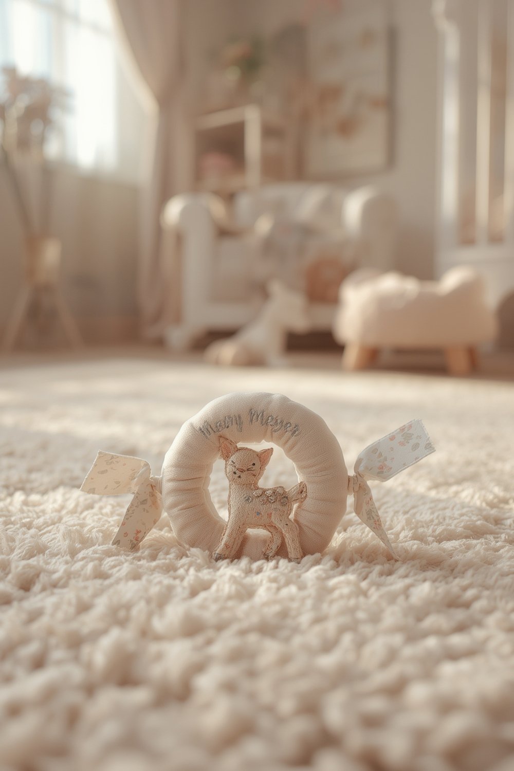 Baby Rattle: 7 Ultimate Steps For Amazing Results In 2026 1 baby rattle with floral fawn character and embroidered baby toy design