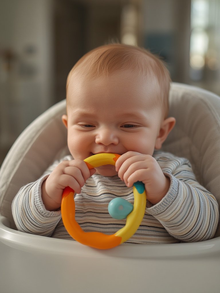 baby teether and soothing toy