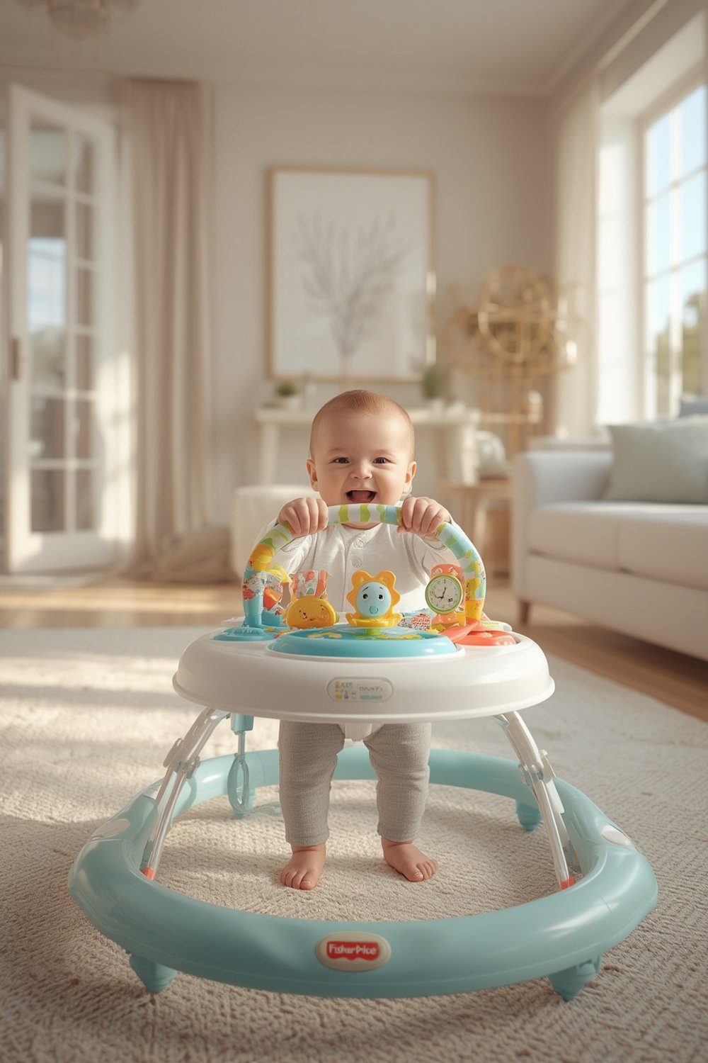 Baby Walker: 7 Ultimate Steps For Amazing Results In 2026 1 baby walker encourages first steps with lights, music, and interactive learning activities