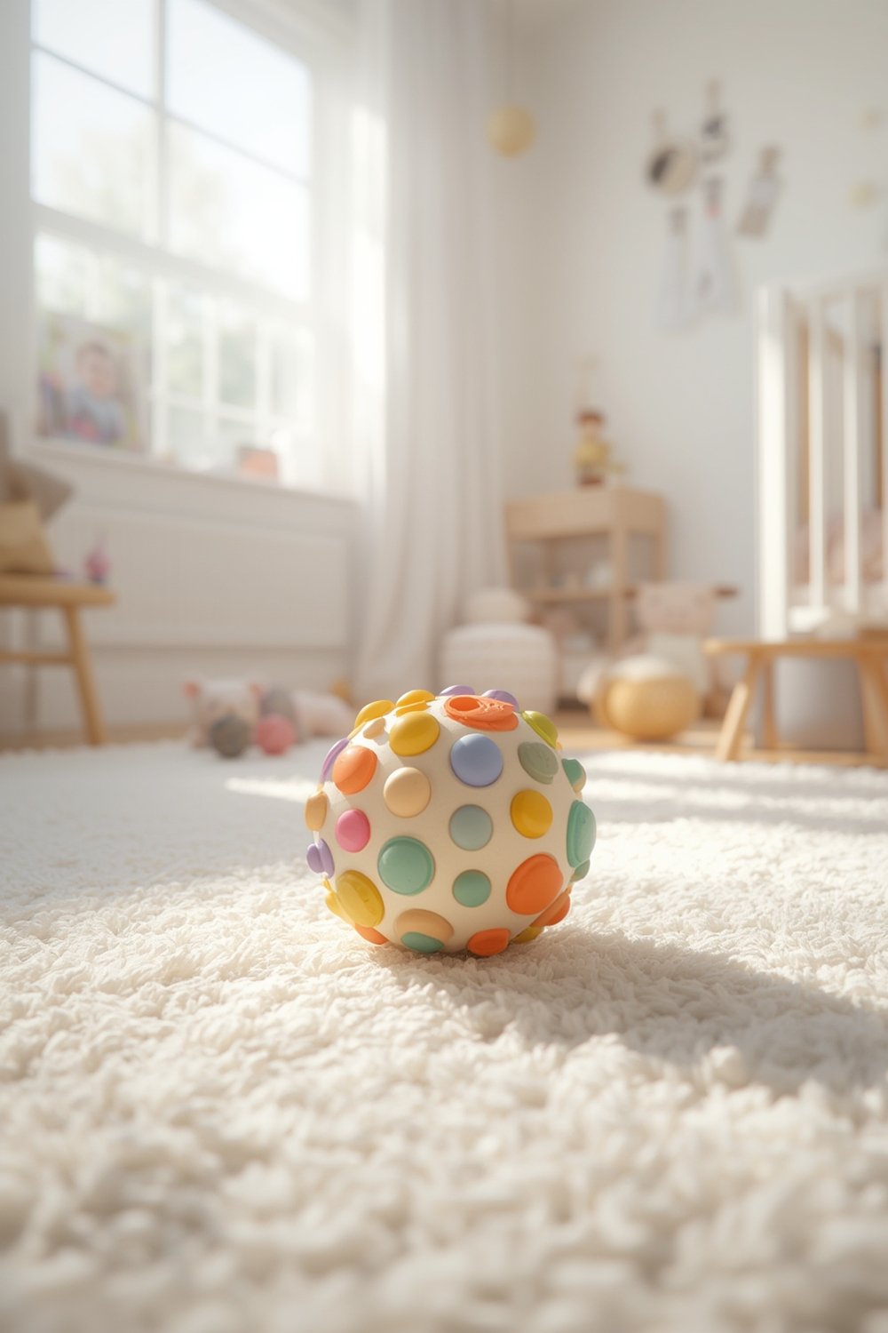 bumpy ball sensory infant toy