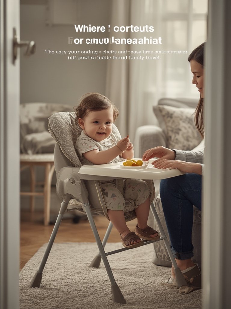 convertible high chair setup for toddler feeding