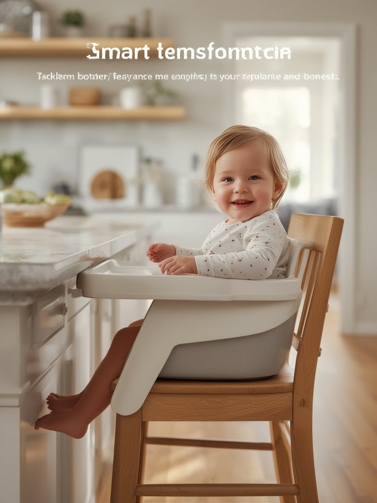 convertible highchair in toddler seat mode