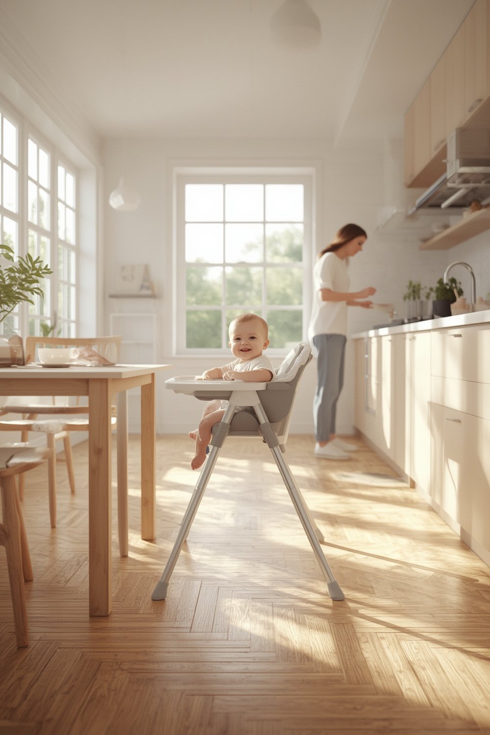 Foldable Highchair: 7 Ultimate Steps For Amazing Baby Dining In 2026 1 foldable highchair in baby mealtime use