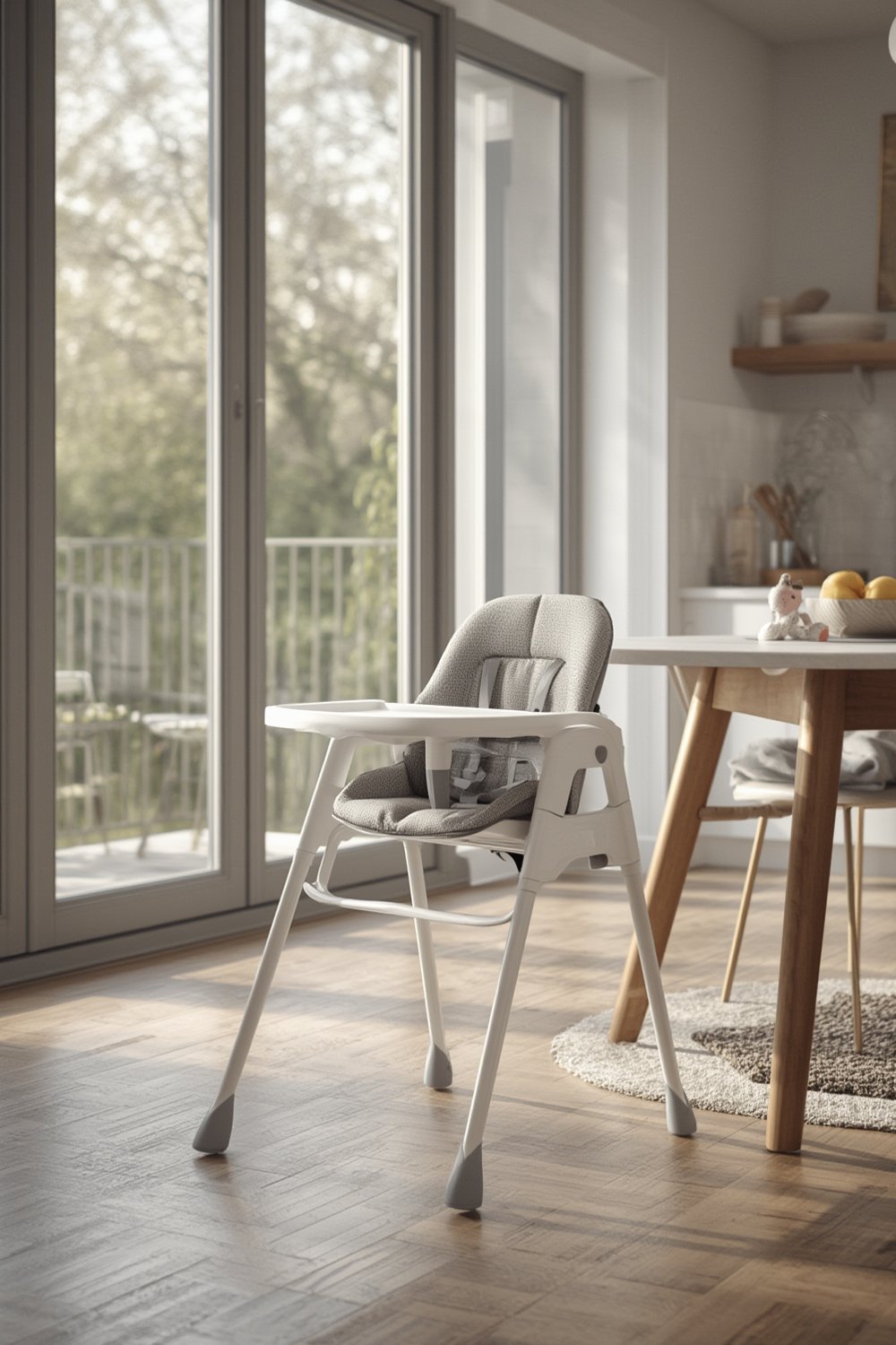 High Chair: 3 Ultimate Steps For Amazing Feeding In 2026 1 high chair in use - Modern baby feeding chair