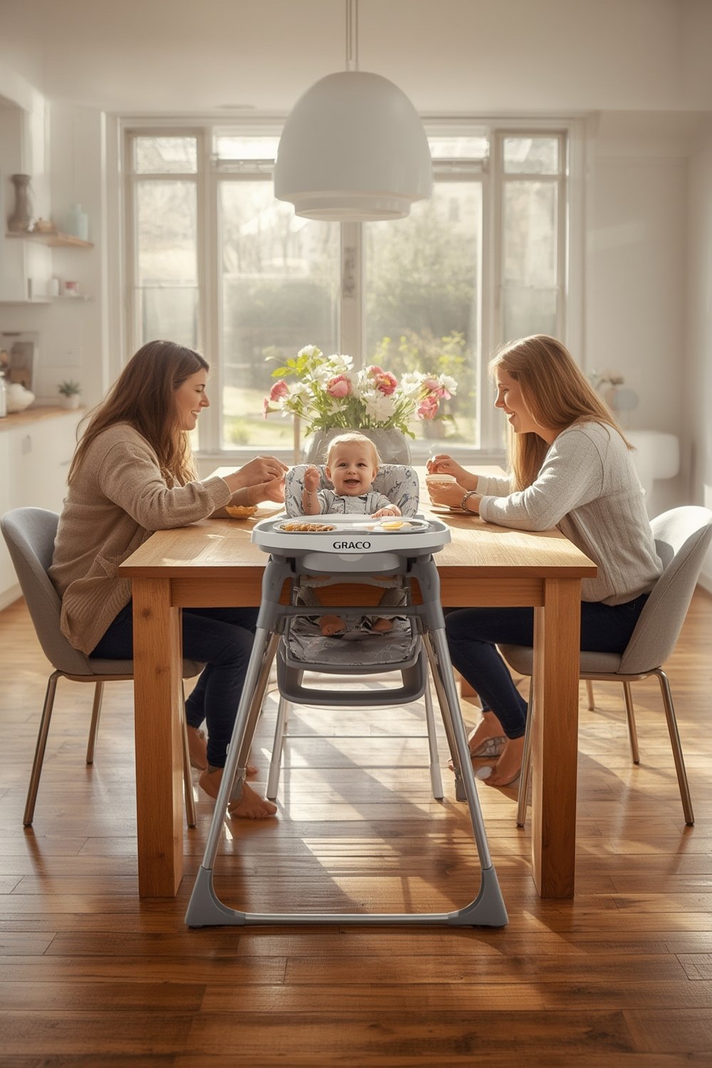 High Chair: 6 Ultimate Steps For Amazing Baby Mealtimes In 2026 1 high chair in dining area - Graco Table2Table LX 6-in-1