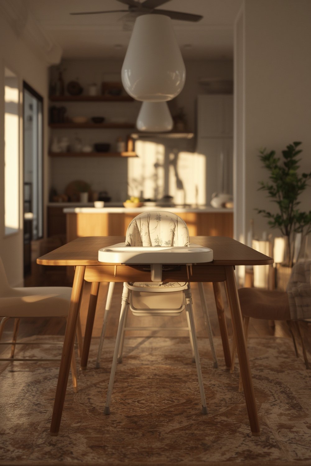 high chair for baby feeding - Baby Trend Sit Right 2.0 3-in-1 High Chair in use