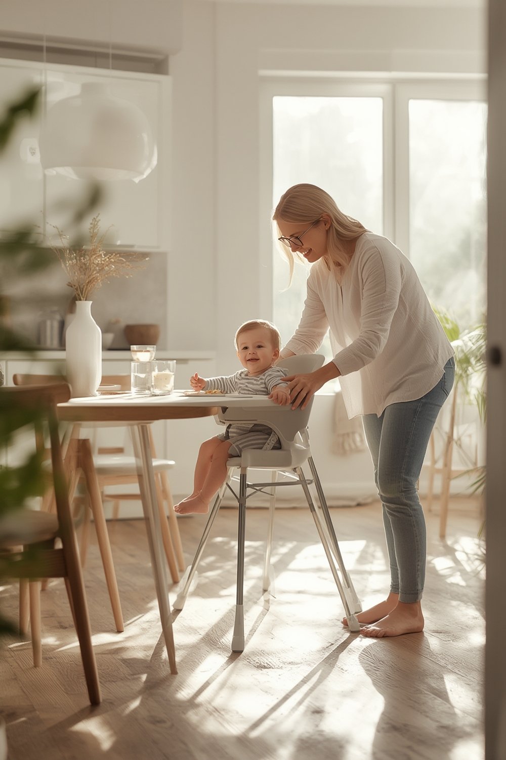 portable highchair for toddler feeding
