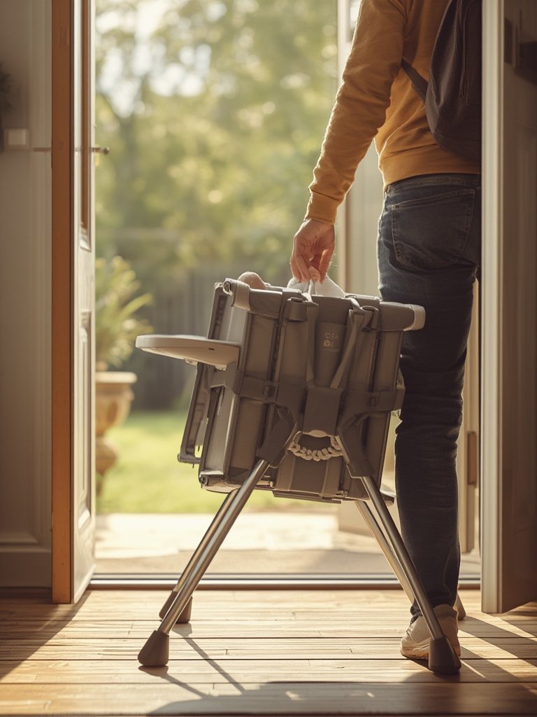 Foldable Highchair: 7 Ultimate Steps For Amazing Baby Dining In 2026 2 portable highchair easy cleanup demo