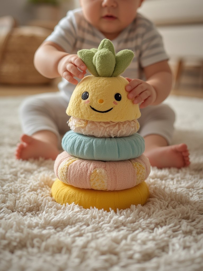 Stacking Toy: 7 Ultimate Secrets For Amazing Baby Play In 2026 2 soft stacker - close up
