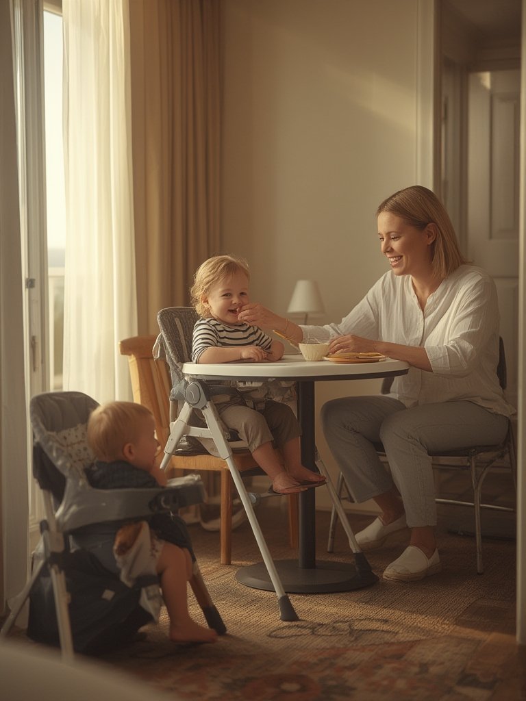 travel booster portable highchair park picnic