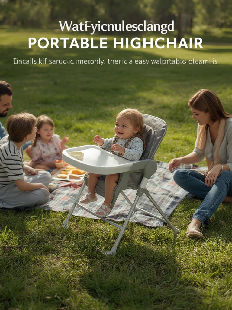 travel high chair easy to clean on patio